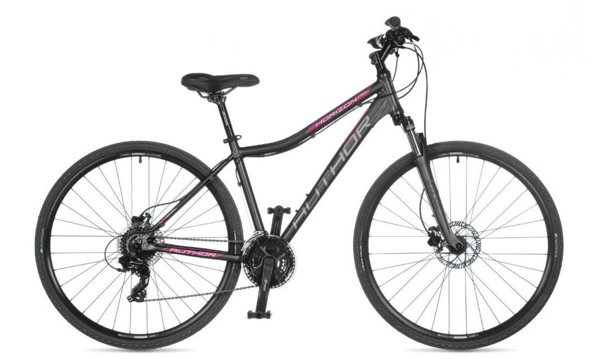 Фотография Велосипед AUTHOR Horizon ASL 28" размер М 2021 Серо-розовый
